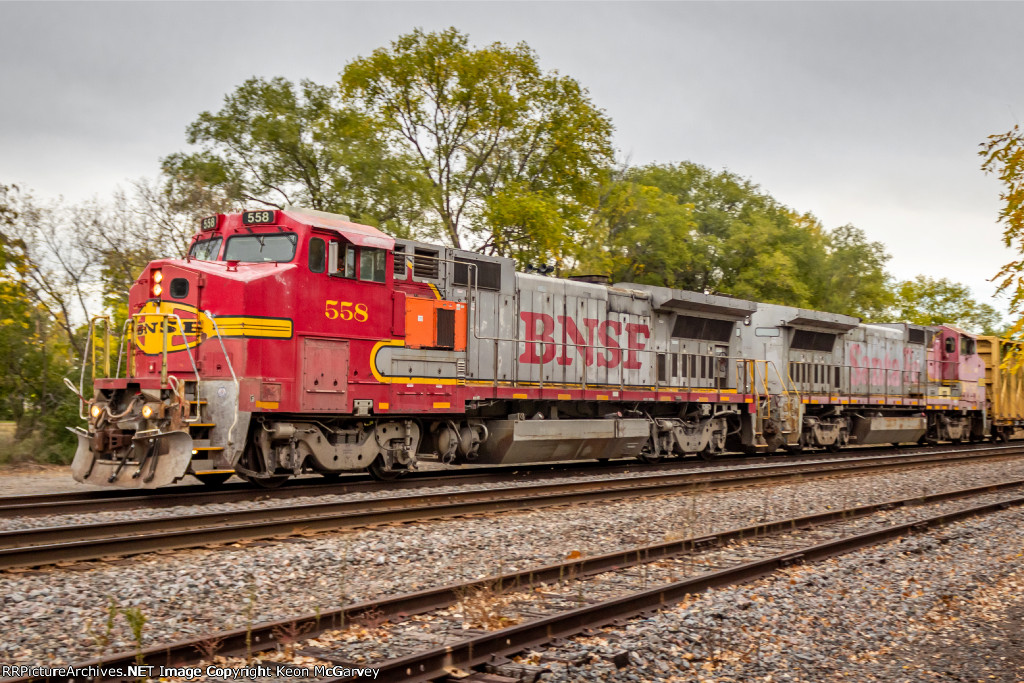 BNSF 558 WEST